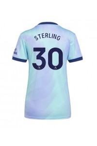 Fotbalové Dres Arsenal Raheem Sterling #30 Dámské Třetí Oblečení 2024-25 Krátký Rukáv